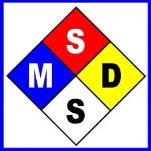 ตรา Material Safety Data Sheet